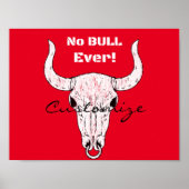 Geen Bull Ever Thunder_Cove Poster (Voorkant)