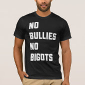 Geen bulleugen Geen migots T-shirt (Voorkant)
