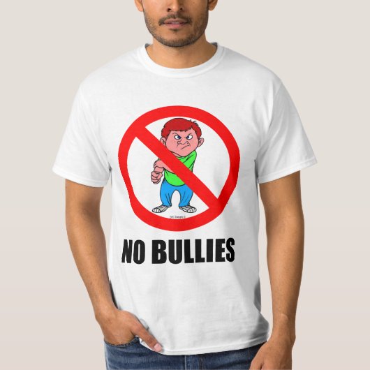 GEEN BULLIES T-SHIRT (Voorkant)