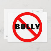 Geen Bully Briefkaart (Voorkant / Achterkant)