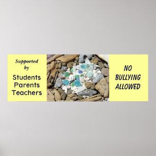 Geen Bullying Allowing posters School Clubs Commun