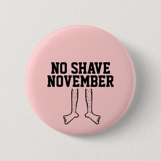 GEEN BUTTON VAN SHAVE NOVEMBER (Voorkant)