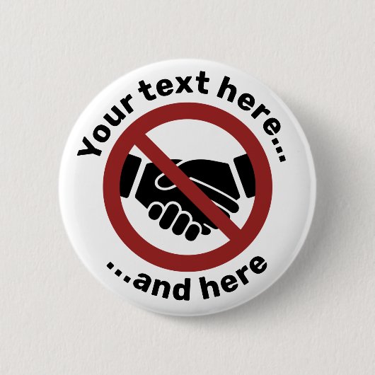 Geen Button voor handschudden (Voorkant)