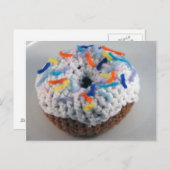 Geen Calorie Donut. Briefkaart (Voorkant / Achterkant)