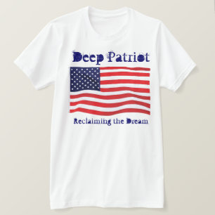 Geen Cheap Patriot hier! T-shirt
