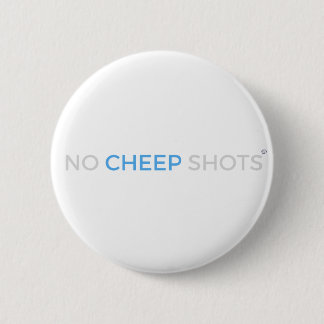 Geen Cheep Shots T-Shirt Button White