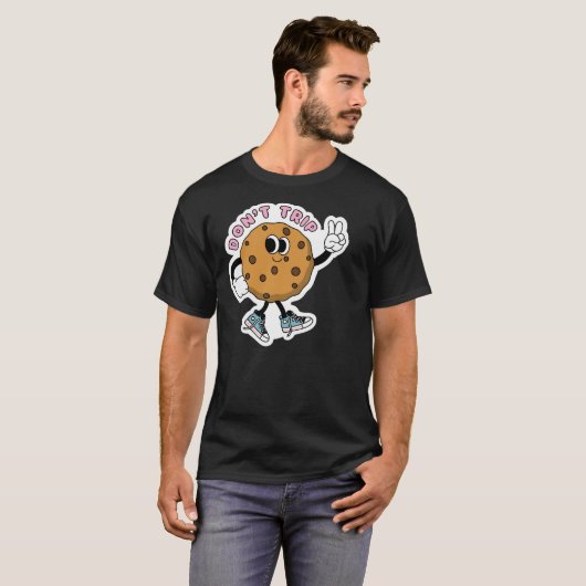 Geen chocolade chip ticker t-shirt (Voorkant volledig)
