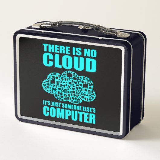 Geen Cloud Computer IT Tech Software Programmer Ge (Achterkant)