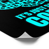 Geen Cloud Computer IT Tech Software Programmer Ge Poster (Hoek)