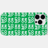 GEEN CO2 GEEN LEVEN Case-Mate iPhone CASE (Achterkant (horizontaal))