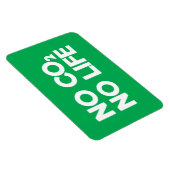 GEEN CO2 GEEN LEVEN MAGNEET (Rechterzijde)