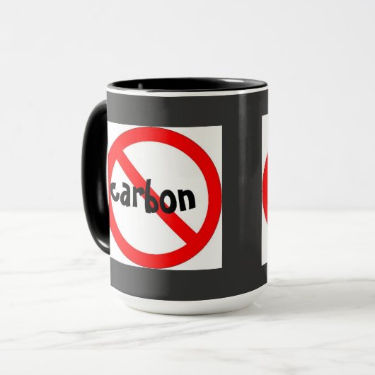 Geen CO2-MOK Mok (Voorkant links)