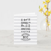 Geen comprendo spaanse briefkaart (Gele Bloem)