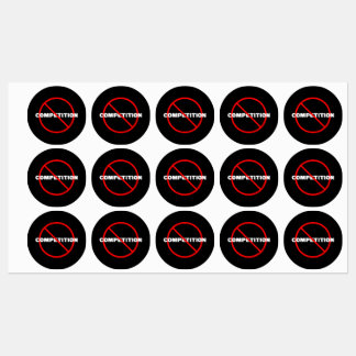 Geen concurrentie labels