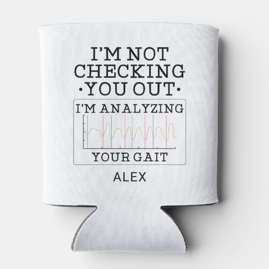 Geen controle op de fysieke therapist Fun Custom Blikjeskoeler (Achterkant)