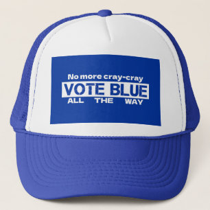 Geen Cray Cray meer, stem helemaal blauw Trucker Pet