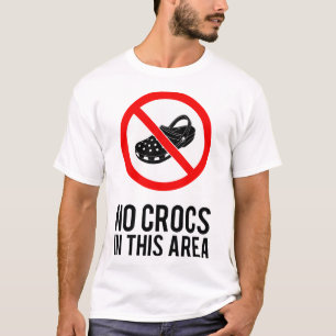 Geen crocs t-shirt