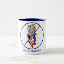 Geen Dictators Koffiebeker