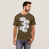 Geen Die Hard Cacher T-shirt (Voorkant volledig)