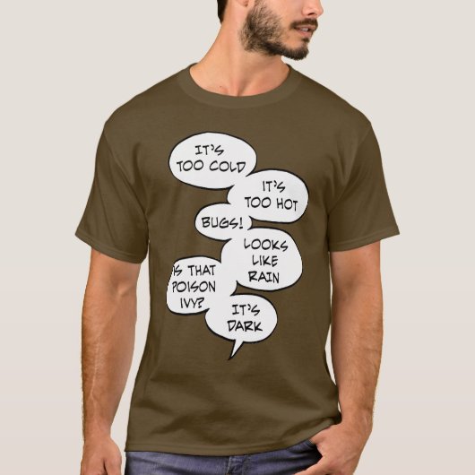 Geen Die Hard Cacher T-shirt (Voorkant)