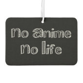 geen dier geen leven luchtverfrisser (Achterkant)