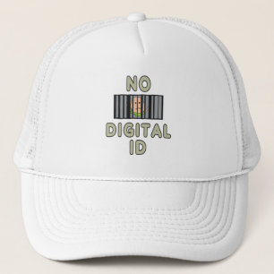Geen digitale id trucker pet