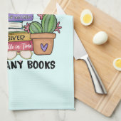 Geen ding zo veel boeken theedoek (Quarter Fold)