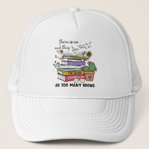 Geen ding zo veel boeken trucker pet