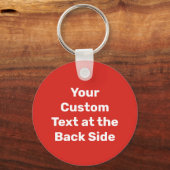 Geen DJ Zone Sleutelhanger (Achterkant)