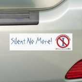 Geen documenten - Bumpersticker (Op auto)