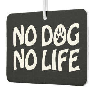 GEEN DOG GEEN LEVENSLUITVESTER LUCHTVERFRISSER