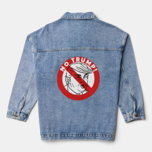Geen Donald Trump Denim Jacket