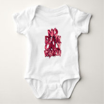 Geen dood alleen wedergeboorte BABY JERSEY ROMPERT