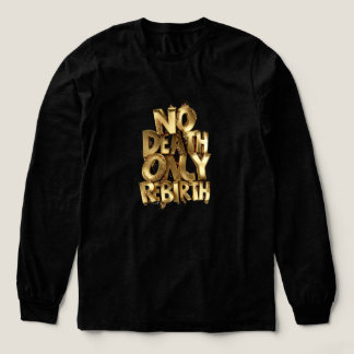 Geen dood alleen wedergeboorte Bella+Canvas lange Tri-Blend Shirt