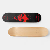GEEN DOOD... VOEL ME! - VAMPIRE SKATEBOARD (Horizontaal)