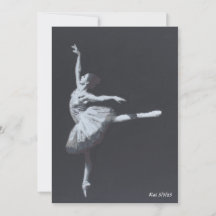 Geen Drama, Alleen Vrijheid, Zwart & Wit Ballerina