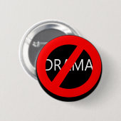 Geen Drama Button (Voorkant /achterkant)