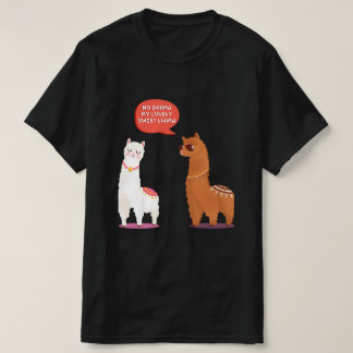 Geen drama heerlijk Llama grappig alpaca T-shirt
