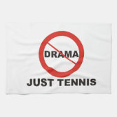 Geen Drama Just Tennis Theedoek (Horizontaal)
