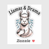Geen Drama Lama Funny Sassy Zonnebril