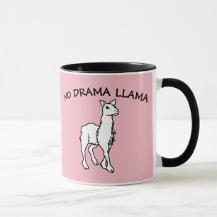 GEEN DRAMA LLAMA Coffee Mugs Mok