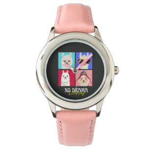 Geen drama Llamas Horloge