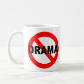 Geen drama (Mok) Koffiemok (Links)