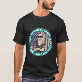 Geen Drama Trauma Llama Nurse Grappig EMS T-shirt 