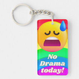 geen drama vandaag sleutelhanger