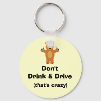 Geen Drink en station Sleutelhanger