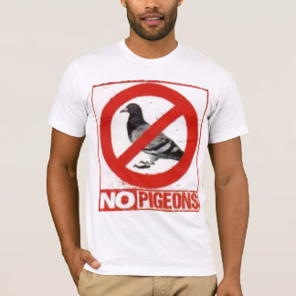 geen duiven t-shirt