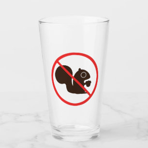 Geen eekhoorns glas