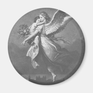 "'Geen engel die de groene aarde viste.' Magneet