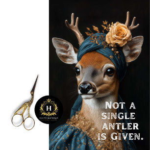 Geen enkel gewei is gegeven aan Sassy Deer Decoupa Tissuepapier